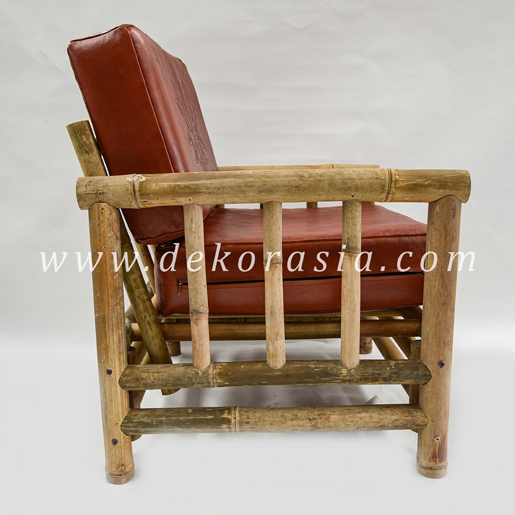 Single Seater Sofa, Chairs Bamboo for Living Room
